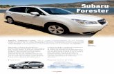 Subaru Forester - appcesvimap.com · Los motores de gasolina están entre los ... t ech o sl a rn p é i, control,retrovisores eléctricos, cámara de visión trasera o display multifunción