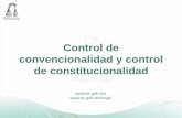 Control de convencionalidad y control de …impepac.mx/wp-content/uploads/2016/12/Control-de... · Instrumentos sobre derechos humanos dedicados a derechos o principios específicos