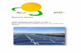 DESCRIPCIÓN DE LA INSTALACIÓN - El Blog de … · Planta de energía solar fotovoltaica de 90kW conectada a la red sobre cubierta de nave en Villaconejos (Madrid) Página 2 ...