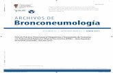 Bronconeumología ARCHIVOS DE Bronconeumología · Rogelio Pérez-Padilla ALAT (México D.F., México) Consejo editorial I. Alfageme ... Foro Español de Pacientes (FEP) Ciro Casanova