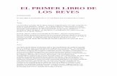 EL PRIMER LIBRO DE LOS REYES - We Have This …hopeinjesus.com.au/wp-content/uploads/2014/02/11.-I-Reyes.pdf · también al "libro de Reyes" en dos libros, y consideraron los cuatro