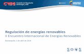 Regulación de energías renovablessoyrenovable.net/images/MEMORIAS/GermanCastroFerreira.pdf · Fuente: Documento “Análisis de las propuestas de la CREG para el sector eléctrico