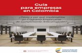 Guía para empresas en Colombia - Observatorio de ... · gramas de Cumplimiento en Anticorrupción, previa identificación de las razones por las ... Ampliar la visión empresarial
