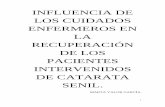 INFLUENCIA DE LOS CUIDADOS ENFERMEROS EN …uvadoc.uva.es/bitstream/10324/1472/1/TFM-H 3.pdf · influencia de los cuidados enfermeros en la recuperaciÓn de los pacientes intervenidos