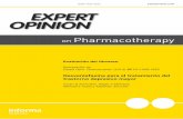 Pharmacotherapy · un puntaje total ≤7 en la Escala de Hamilton para la Evaluación de la Depresión de 17 ítems [HAM-D 17]) [13]. ... 19% de la dosis de desvenlafaxina es excretada