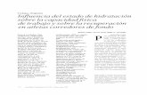 Influencia del estado de hidratación sobre la capacidad ...actamedicacolombiana.com/anexo/articulos/03-1997-05-.pdf · Trabajos Originales Influencia del estado de hidratación sobre