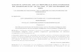 LA ASAMBLEA NACIONAL DE LA REPÚBLICA BOLIVARIANA DE VENEZUELA · Constitución de la República Bolivariana de Venezuela, en las leyes, convenios, pactos y ... Constitución de la