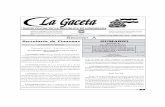L La Gacetaa Gaceta - observatoriodescentralizacion.org · servicios, salvo excepciones establecidas en Leyes Especiales. ARTÍCULO 4. DEFINICIONES. Para el presente ... Equipos Fiscales: