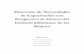 Detección de Necesidades de Capacitación con …cedoc.inmujeres.gob.mx/ftpg/Jalisco/JAL_MA20_estudio_2012.pdf · Detección de Necesidades de Capacitación con Perspectiva de Género
