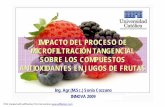 IMPACTO DEL PROCESO DE MICROFILTRACIÓN … · ANTIOXIDANTES EN JUGOS DE FRUTAS PDF created with pdfFactory Pro trial version . ... frutas y hortalizas, y la reducción de la mortalidad