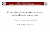 3. Paso 2 Entendiendo la cartera de deuda (spanish) · 2012-05-24 · • Aú i i f l d i iAún sin una estrategia formal se toman decisiones que ... S1 S2 S3 S4 10. CEMLA-WB-IMF