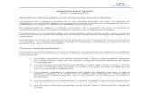 ADMINISTRACIÓN DE RIESGOS (Primer Trimestre de … · ADMINISTRACIÓN DE RIESGOS (Primer Trimestre de 2018) Administración sobre las políticas de uso de instrumentos financieros