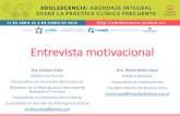 Presentación de PowerPoint - cursos.evimed.net · Entrevista motivacional Dra Viviana Visús Médica de Familia Entrenadora en Entrevista Motivacional Miembro de la Motivational
