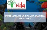 PROBLEMA DE LA BASURA MARINA EN EL PERU - … · Desde 1999 VIDA organiza a nivel nacional la Campaña “LIMPIEZA INTERNACIONAL DE COSTAS Y RIBERAS-PERÚ” ... Objetivos: Reducir