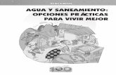 AGUA Y SANEAMIENTO: OPCIONES PRÁCTICAS … · Capacidad del tanque de almacenamiento ... Tanque de ferrocemento ... Funcionamiento de la bomba manual ...