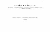 Estructura de las Guías de Práctica Clínica (GPC) · DESARROLLO DE LA GUIA 63 5.1 Grupo de trabajo 63 5.2 Declaración de conflictos de interés 64 5.3 Revisión sistemática de