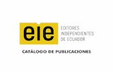CATÁLOGO DE PUBLICACIONES - alliance-editeurs.org · Fomentar la cultura del libro y el hábito de la lectura como factores esenciales para el desarrollo integral del ... Veinte