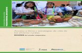 Acceso a tierra y estrategias de vida de los jóvenes … · Las razones para dejar el campo y la agricultura, ... Bolivia: «El acceso de ... (Pacífico seco) y Río Blanco