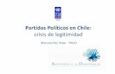 Partidos Políticos en Chile - SOCIEDAD CHILENA DE ... · Identificación con “Ninguno” en partidos, coaliciones y eje ideológico, 1990-2010 30 40 50 60 70 Figura elaborada para