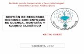 GRUPO NORTE Cajamarca, 2012 - psi.gob.pe · Cuenca del Chonta 2.1. Extensión de la cuenca: 34 500 ha. –Extensión del área de afianzamiento hídrico: 24 500 2.2 Precipitación