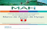 Informe Nacional sobre el progreso en la …bvpad.indeci.gob.pe/doc/cds/CD_MAH_R/peru.pdf · El Marco de Acción de Hyogo (MAH) es el instrumento global de referencia para la implementación