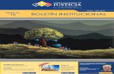 Edición No. BOLETÍN INSTITUCIONAL 16 · pués del Paraíso”, cuadro que evoca un paisaje inspirado en la geografía ecuatoriana ... Presidente Sala de lo Contencioso Administrativo