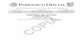 PERIÓDICO OFICIALpo.tamaulipas.gob.mx/wp-content/uploads/2014/03/cxxxviii-157... · ÓRGANO DEL GOBIERNO CONSTITUCIONAL DEL ESTADO LIBRE Y SOBERANO DE ... transparente y de resultados