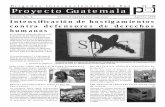 Brigadas Internacionales de Paz Proyecto Guatemala · ejercicio de los derechos de manifestación de opinion y participación.”/2 ... antes del 3 de junio./5 La noche del 25 al