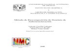 Método de Descomposición de Dominio de …mmc2.geofisica.unam.mx/cursos/ppddm/MetodoDe...método y simpliﬁcan considerablemente la transmisión de información entre los subdominios