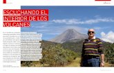 Jesús Ibáñez Godoy, ante el volcán de Colima, en 2017 ... · El Fuji, en Japón. El Vesubio y el Etna, en Italia, al que llegó por primera vez en 1989. Villarrica en Chile. Lanín,