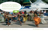 Posición de Oxfam Novib con respecto a la justicia de … · el logro de los derechos de la mujer, la equidad de género e igualdad, gender mainstreaming , el machismo y el respecto
