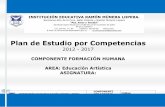 Plan de Estudio por Competencias - … · colombiana y canciones de música colombiana y las represento teniendo en cuenta: (nombre, autor, interprete, genero, año, reconocimientos,