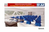 Informe de ensayos de la UNAM A la Vanguardia en diseño de … · Informe de ensayos de la UNAM Introducción A finales del 2011 se mandaron a hacer al pupitre Qdeskuna serie de