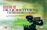 Diseño de algoritmos y - Bienvenido · Diseño de algoritmos y su codificación en lenguaje C María Adriana Corona Nakamura Universidad de Guadalajara María de los Ángeles Ancona