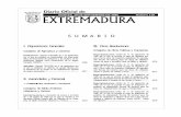 S U M A R I O - Diario Oficial de Extremaduradoe.gobex.es/pdfs/doe/1995/1100o/1100o.pdf · diente de expropiación forzosa de terrenos para las obras de: ... del Estado ha adoptado