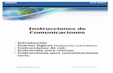 Instrucciones de Comunicaciones - … PLC´s de la serie CS/CJ pueden realizar 8 comunicaciones simultáneas, cada canal de comunicaciones, de los 8 canales disponibles, está asociado