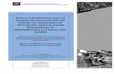 Guía y orientaciones para el Humanitaria, la (VARD) · Guía y orientaciones para el empleo de herramientas de ... para la identificación de lecciones ... Metodología de Análisis