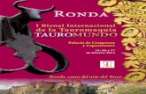 Palacio de Congresos y Exposiciones - … · Ronda 15 al 17 febrero-2013 Ronda, una historia bajo el signo de la guerra. ... el clásico “Sevilla y la Fiesta de Toros”. ... que