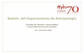 Boletín del Departamento de Antropologíablogs.ffyh.unc.edu.ar/antropologia/files/2016/03/BOLETÍN-DEPART... · Cecilia Magdalena Argañaraz, ... se ha creado una nueva sección
