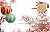 Desde el restaurante les deseamos una Feliz Navidad …elrodeito.com/documentos/elrodeito-menu-navidad.pdf · Tarta de la casa o surtido variado de postres de la casa Menú Navidad