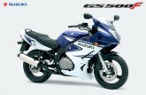 La máxima diversión - Suzuki Moto · amplia banda de revoluciones. • El sistema de encendido electrónico transistorizado y el preciso carburador obtienen ... Tipo de motor Diámetro