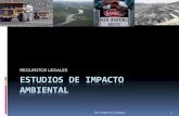 REQUISITOS LEGALES ESTUDIOS DE IMPACTO AMBIENTALs34f7375afe73bd89.jimcontent.com/download/version... · requiere o no la elaboraciÓn de un estudio de impacto ambiental, para lo cual