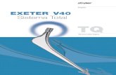 Ortopedia EXETER V40 Sistema Total - Isulmed - tec qx... · 1. Planificación Preoperatoria: La planificación preoperatoria con las plantillas radiográficas es importante,y permite