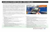 [Spanish] Características Técnicas: Analizadores ... vibracion/hoja... · de un componente. Cambie la FFT del analizador de señales continuas ... mida el espectro de vibración