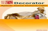 'HFRUDWRU - download.akvis.comdownload.akvis.com/decorator-es.pdf · Seleccione usted una parte de una imagen - un vestido de una muchacha , un coche, un mueble, etc, - y ... carpeta