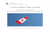 ¿Cuánto sabemos sobre Canadá? - UBC Blogsblogs.ubc.ca/.../files/2016/10/Cuanto-Sabemos-de-Canada-I-document… · A nuestros amigos de la comunidad hispana: Nos es muy grato presentarles