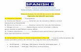 SPANISH II - cisd.org · párrafos de esta página. C. Comparación cultural /Pg. 64 → Haz las siguientes actividades usando la información relacionada con las Asignaturas de la