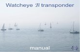 Watcheye B transponder - AIS leverancierwatcheye.nl/files/Watcheye_B_user_manual_ES_v1.pdf · cualquier momento y sin previo aviso. !! No instale este equipo en un entorno inflamable