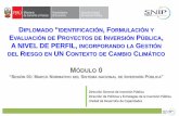 Presentación de PowerPoint - PACC Perúpaccperu.org.pe/imagenes/diplomados_cursos/2.pdf · 2017-07-11 · EVALUACIÓN DE PROYECTOS DE INVERSIÓN PÚBLICA, A NIVEL DE PERFIL, ...