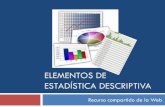Elementos de Estadística descriptiva - Portal CIAMciam.ucol.mx/portal/portafolios/domingo_ornelas/apuntes/... · Hay dos clases de tablas de frecuencias: Para datos NO agrupados.